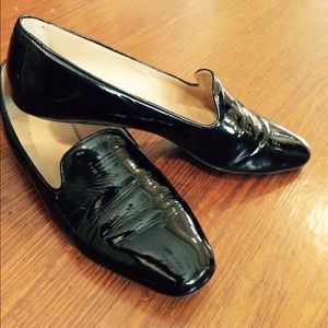 J. Crew Darby Patent Loafers (black)