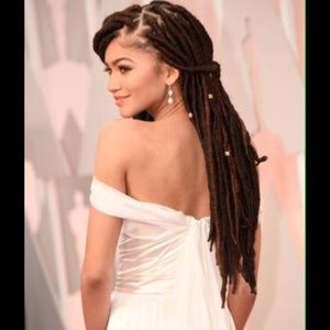 10 PIECES SILVER dreadlock/hair clips