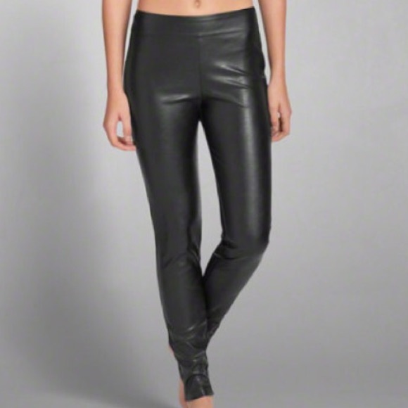 Abercrombie Faux Leather Legging