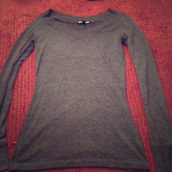 Long sleeved knitted top