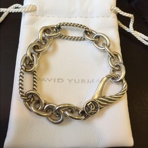 Authentic David Yurman Sterling Oval Link Bracelet