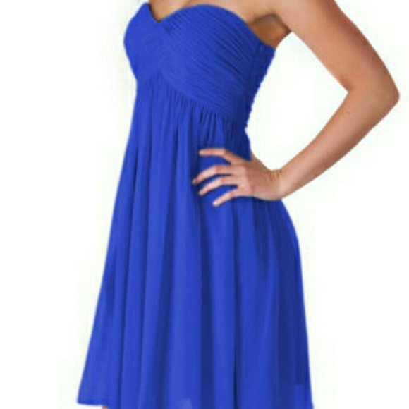Royal Blue Dress