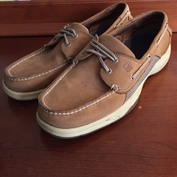 Mens Sperrys like new