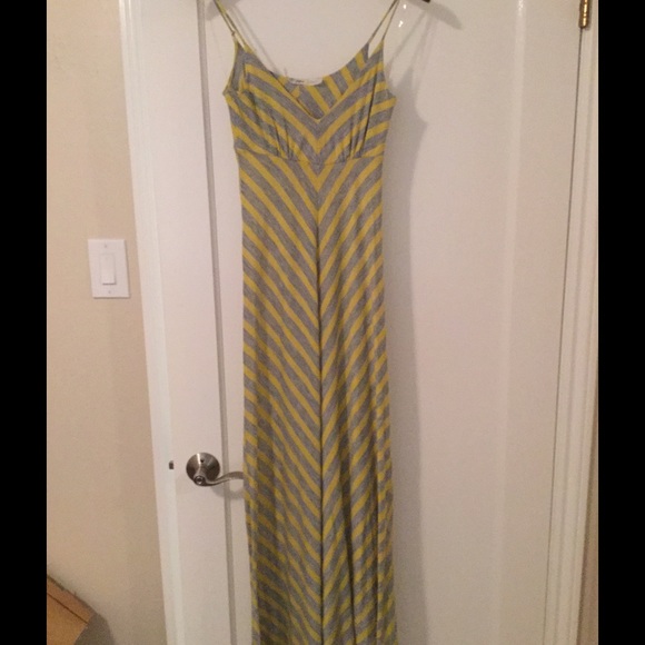 Yellow and grey maxi - Picture 1 of 2