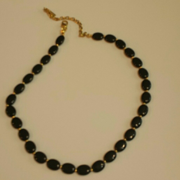 Napier Black and Gold necklace