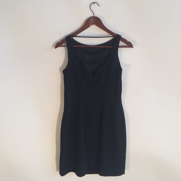 Vintage LBD w/ Spaghetti Straps across back - Picture 2 of 3