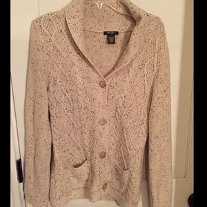 Vintage Eddie Bauer cable knit cardigan
