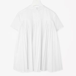 COS Top with pleated back