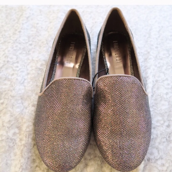 Metallic sparkle shoes