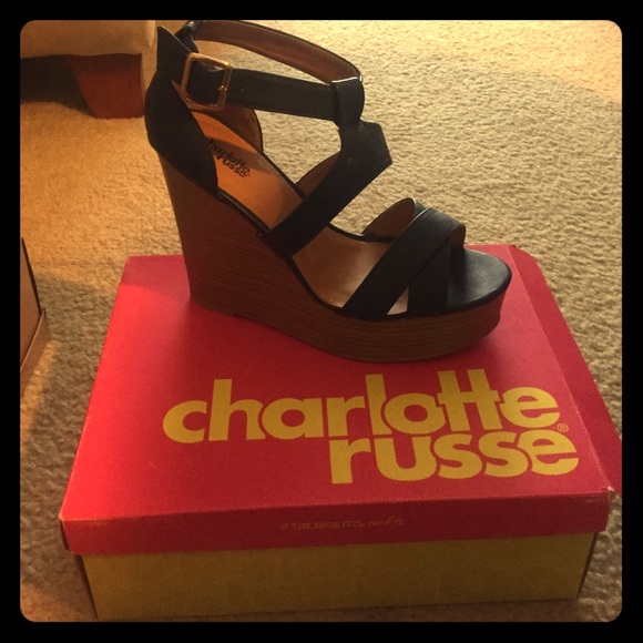 Charlotte Russe wedge sandal