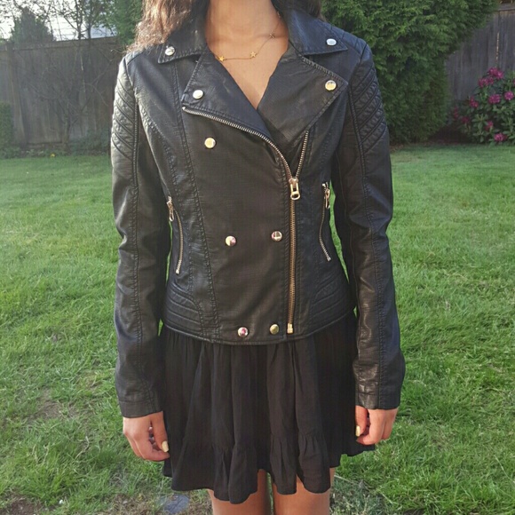 🙌 SOLD / Leather Jacket - Picture 2 of 3
