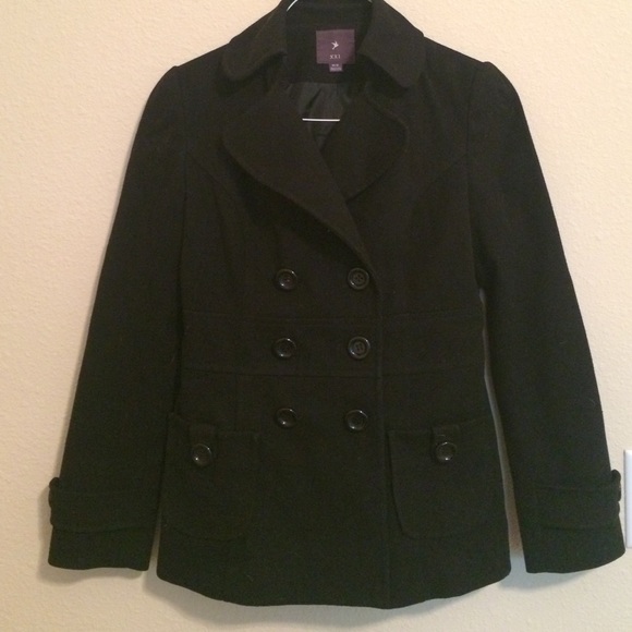 Black Pea Coat