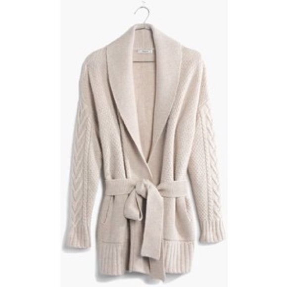 Madewell Shawl Collar Sweater