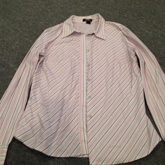 Express stretch button up - Picture 2 of 4
