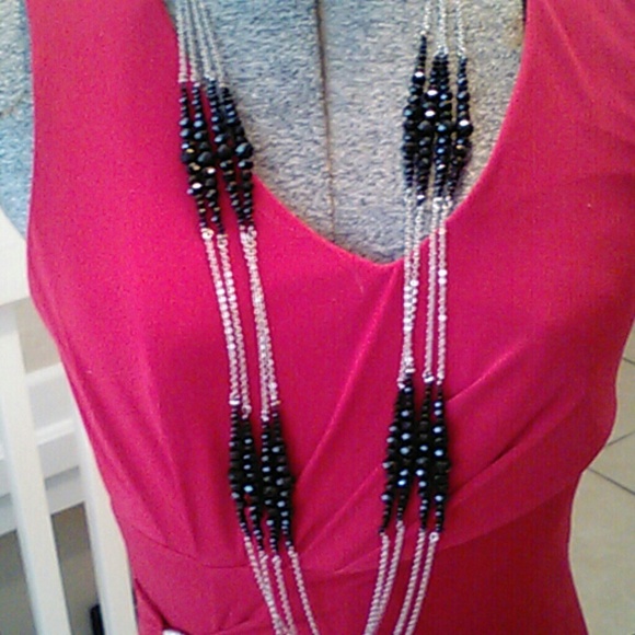 White House Black Market Jewelry - WHBM Jet Black Necklace