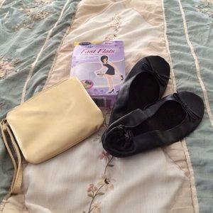Dr. Scholl's  On-The-Go Flats Size 5/6 NIB