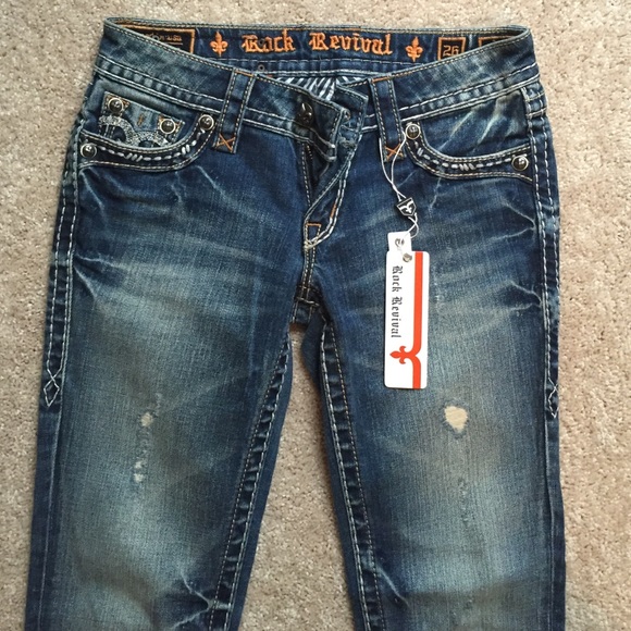 Brand new Rock Revival Jeans with tags!