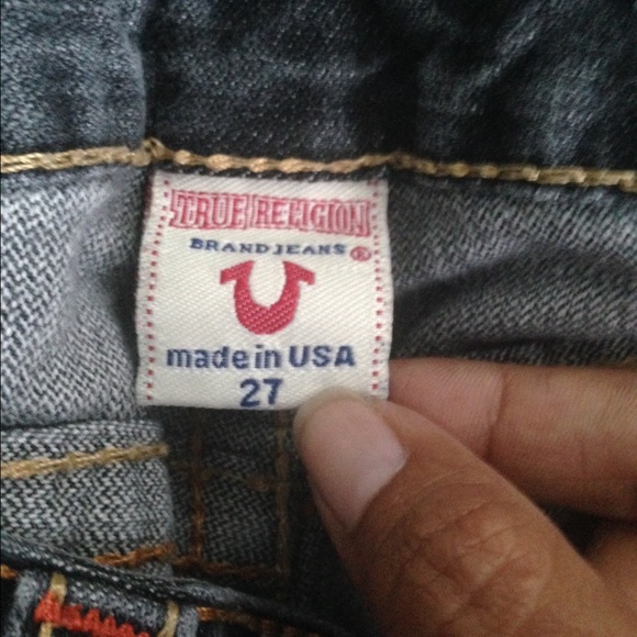 Authentic Black true religion Joey Big T - Picture 3 of 4