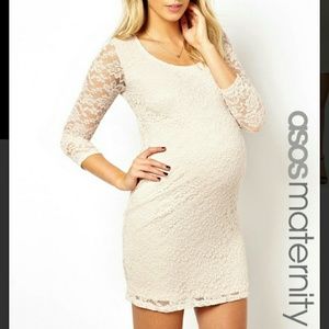 Maternity Asos lace dress