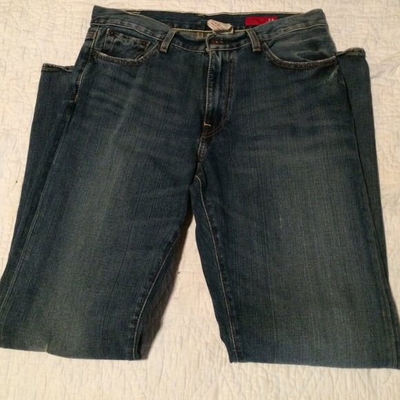 Men's dark blue express jeans