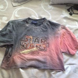 Vintage Star Wars Crop Top
