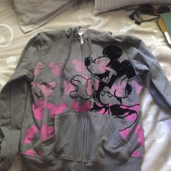 Disney Mickey Mouse Zip up Sweater - Picture 1 of 1