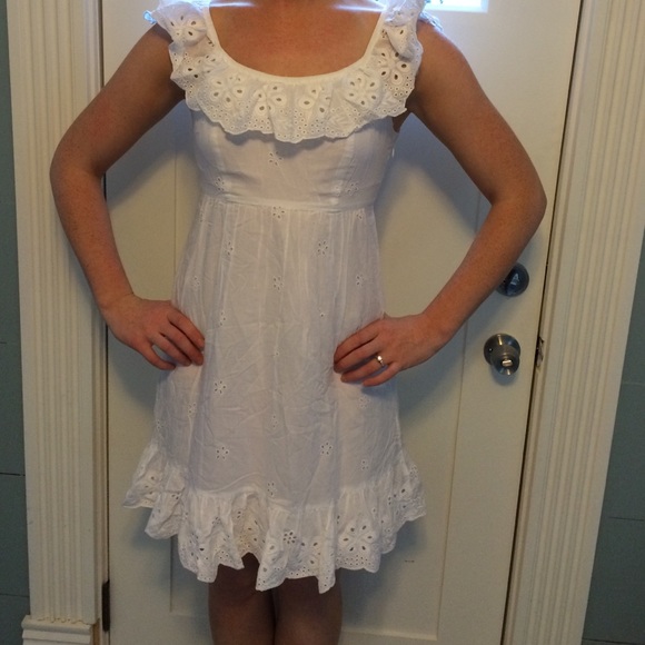 White Linen Sundress