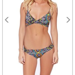 Reversible wrap halter top