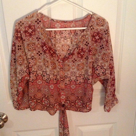 Patterned blouse