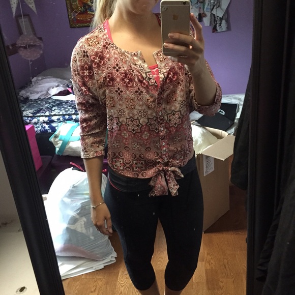 Patterned blouse - Picture 3 of 4