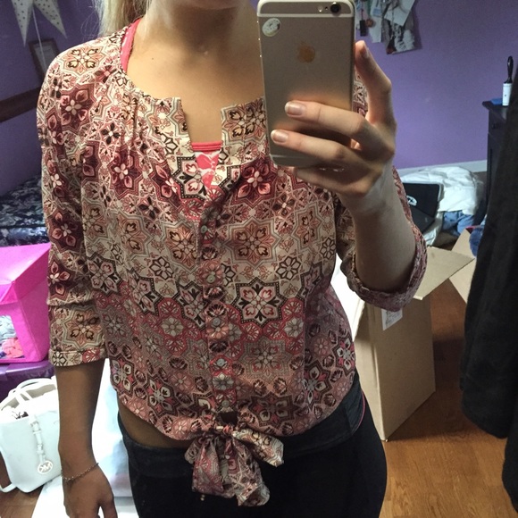 Patterned blouse - Picture 4 of 4