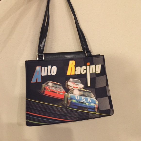 Auto Racing Purse - Picture 2 of 4