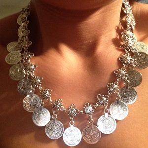 Necklace in silver color