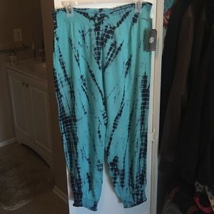 Tie dye jogger pants