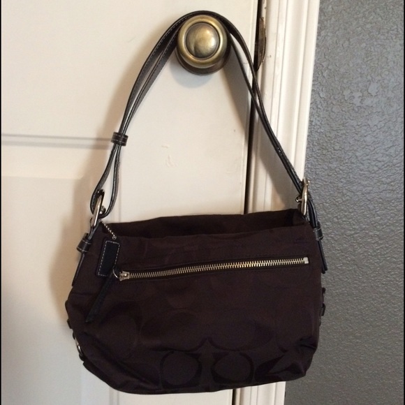 Small Black Coach Purse - Picture 2 of 4