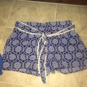 M Francesca's Patterned Shorts