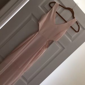 BCBG pink cut out dress. Size 4. NEW!