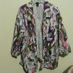 Women's plus size blazer jacket size 4x..