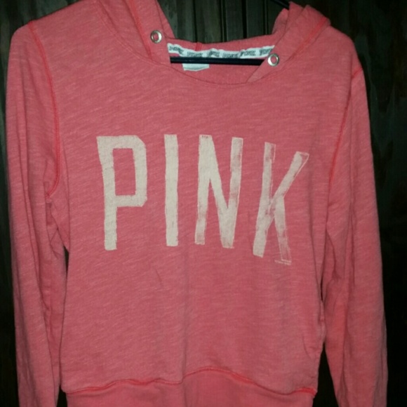 Orangy pink sweatshirt