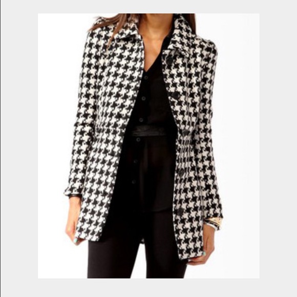 Houndstooth jacket