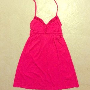Cotton Halter Dress