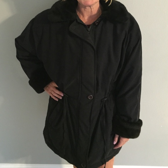 Larry Levine Jackets & Blazers - Black Larry Levine coat