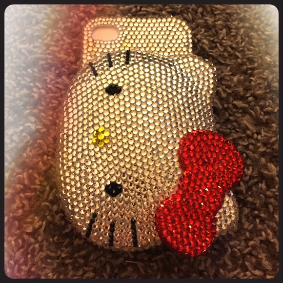 CUSTOM MADE 1 of a kind Hello Kitty iPhone case