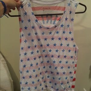 Hurley American themed shirt