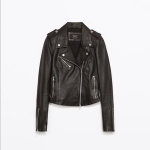 ISO Zara Leather Jacket Size Large