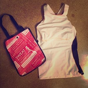 Lululemon Yoga Tank and Bag