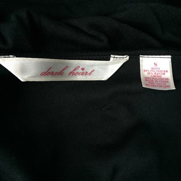 Derek heart black dress. - Picture 4 of 4