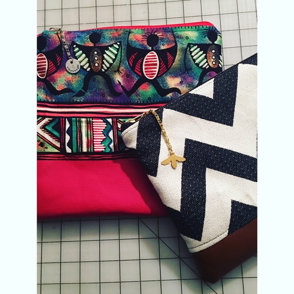 Vegan Leather Handmade Clutches - Picture 4 of 4