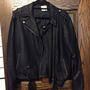 UO Vegan Leather Jacket