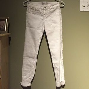 White Hollister Jeans